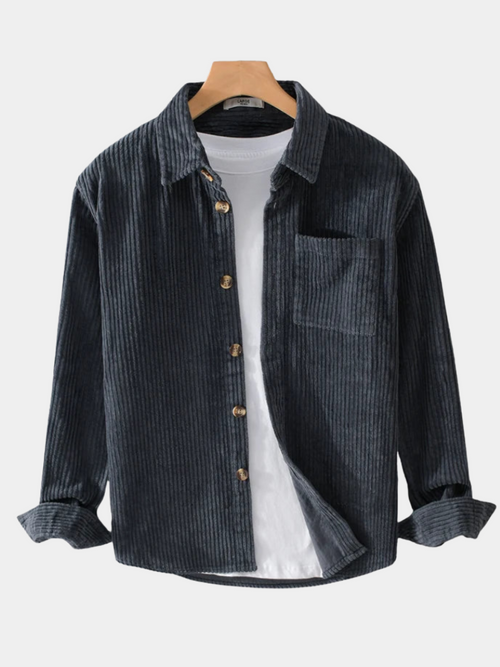 BRUNEL PARIS | CHEMISE EN VELOURS CÔTELÉ