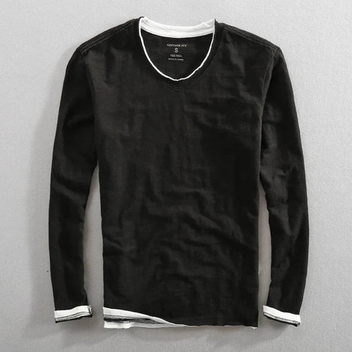 BRUNEL PARIS | Chemise en coton à manches longues