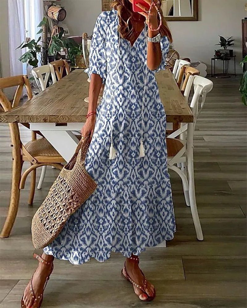 BRUNEL PARIS | ROBE MIDI BOHO POUR FEMMES