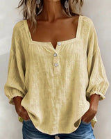 BRUNEL PARIS | BLOUSE À COL CARRE POUR FEMMES