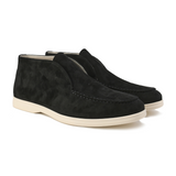 BRUNEL PARIS | Mocassins montants en daim