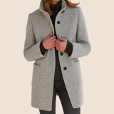BRUNEL PARIS | Manteau en laine coupe midi