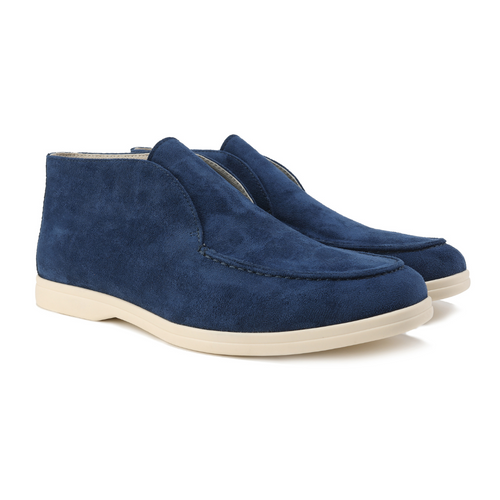 BRUNEL PARIS | Mocassins montants en daim