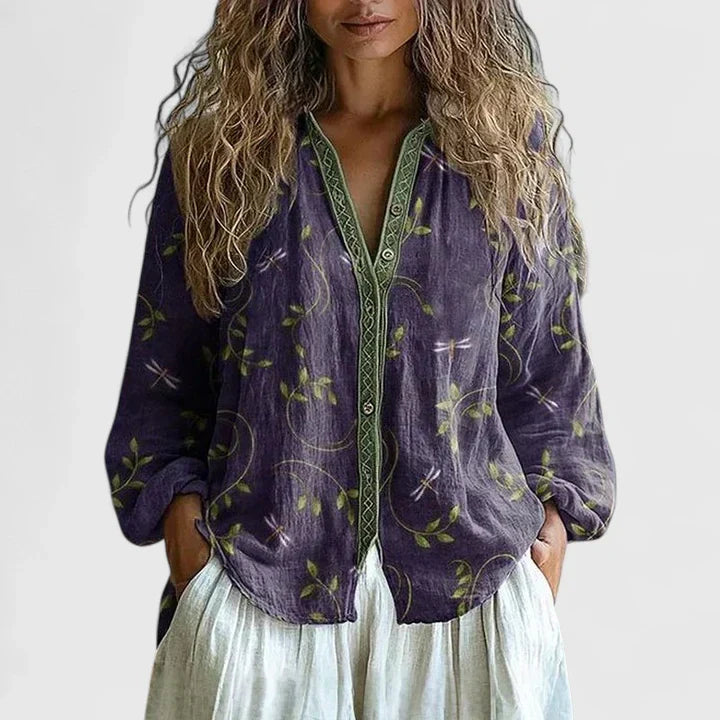 BRUNEL PARIS | BLOUSE IMPRIMÉE POUR FEMME