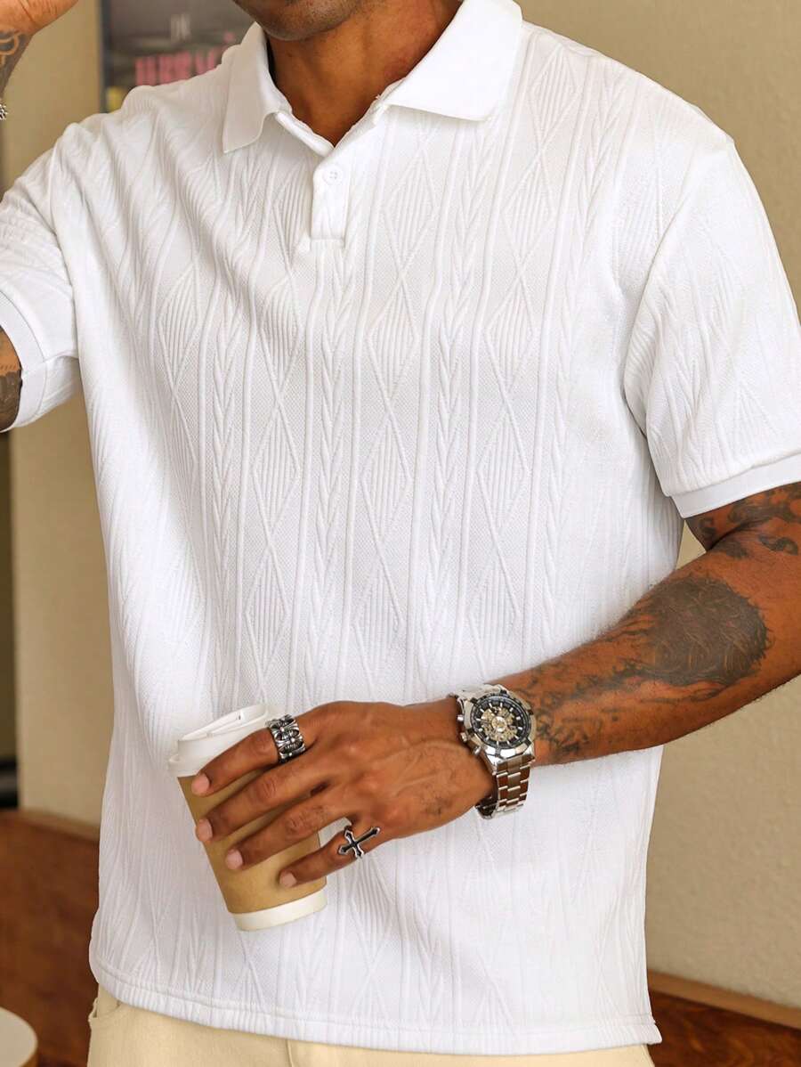 BRUNEL PARIS | POLO CASUAL ÉTÉ AVEC BOUTONS
