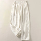 BRUNEL PARIS | Amalia™ - Pantalon fluide en coton et lin
