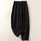 BRUNEL PARIS | Amalia™ - Pantalon fluide en coton et lin