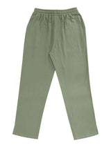 BRUNEL PARIS | PANTALON LÉGER EN LIN AVEC CORDON
