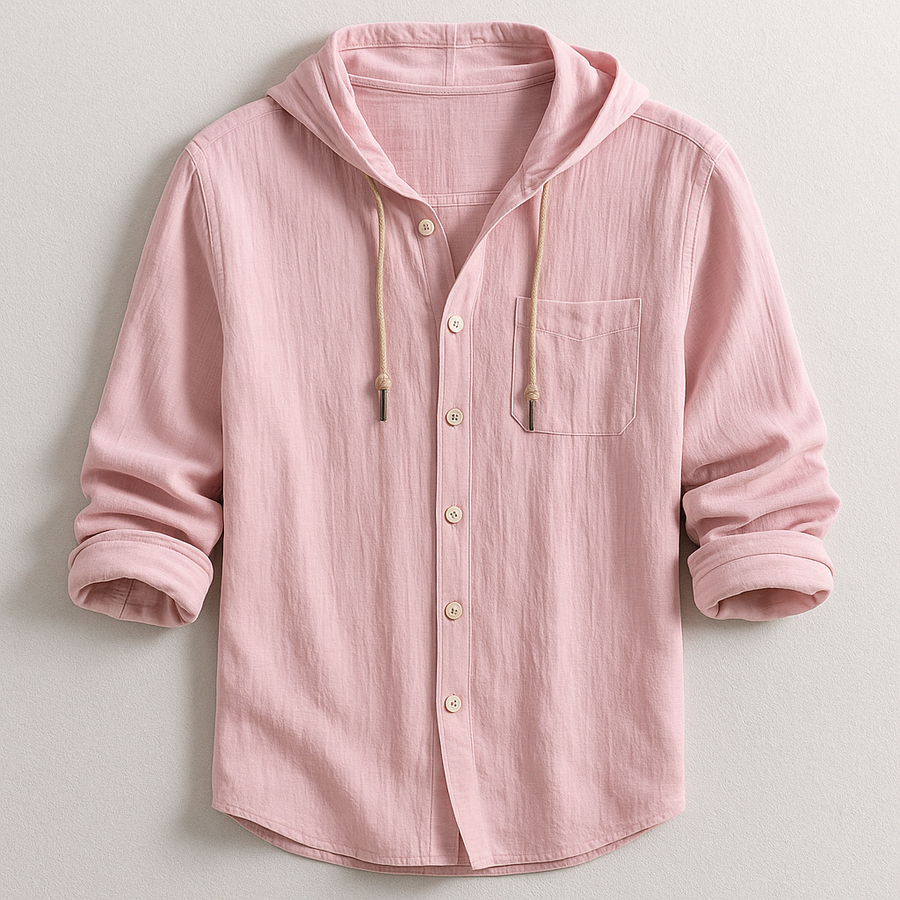BRUNEL PARIS | CHEMISE DE LUXE AVEC CAPUCHE