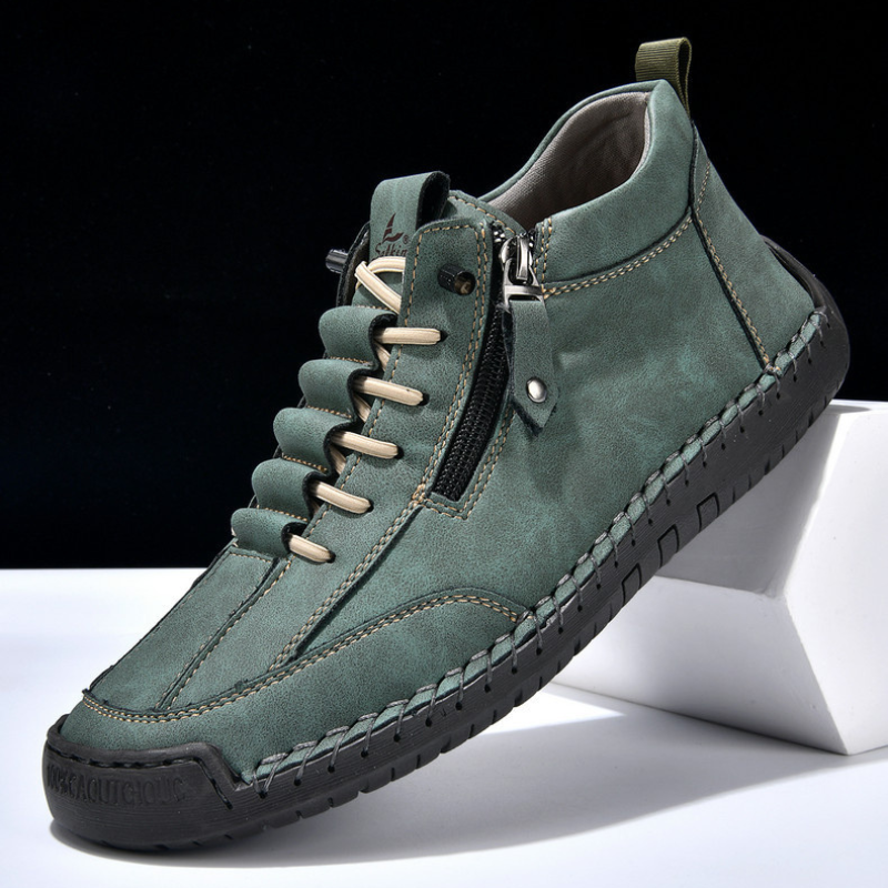 BRUNEL PARIS | CHAUSSURES EN NABUK AVEC ZIP POUR HOMME