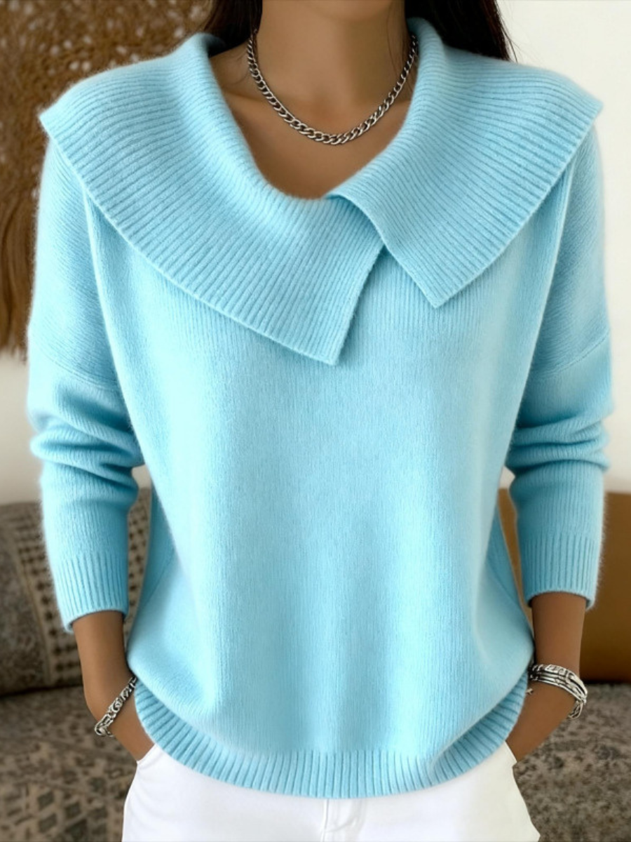 BRUNEL PARIS | PULL COL CLASSIQUE POUR FEMME