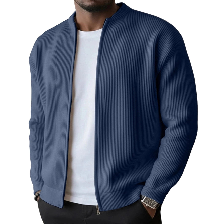 BRUNEL PARIS | Veste Zippée en Velours Côtelé pour Homme — Marine