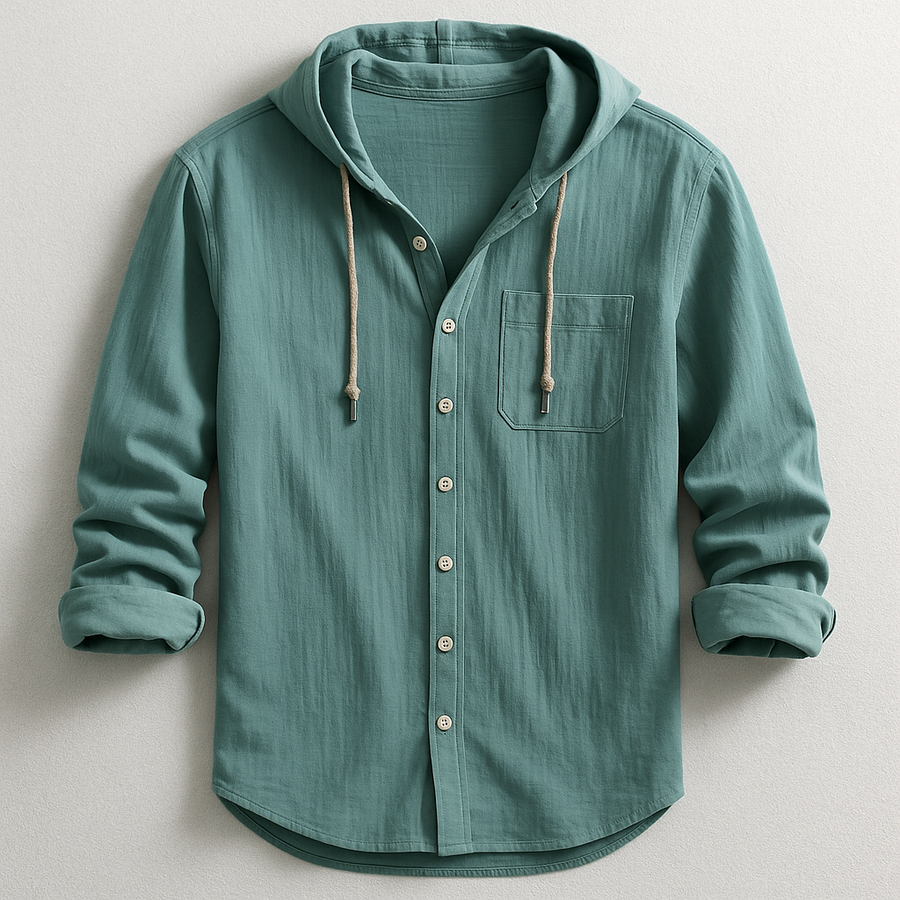 BRUNEL PARIS | CHEMISE DE LUXE AVEC CAPUCHE