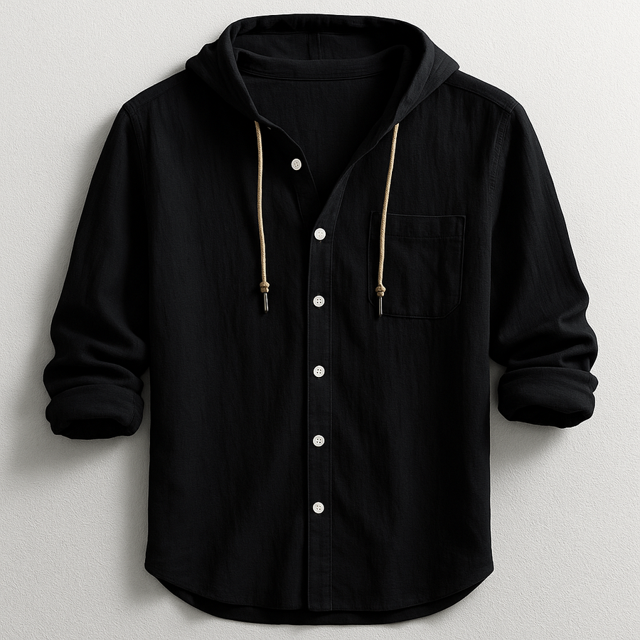 BRUNEL PARIS | CHEMISE DE LUXE AVEC CAPUCHE