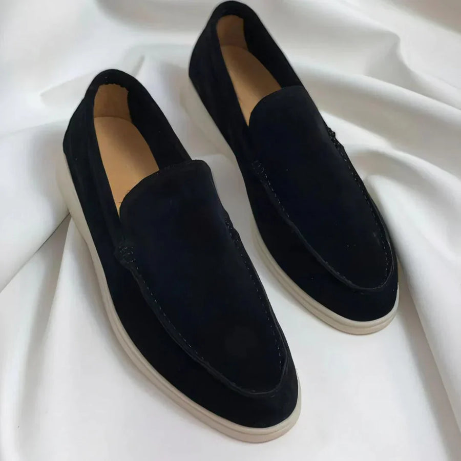 BRUNEL PARIS | Mocassins en Daim Élégants