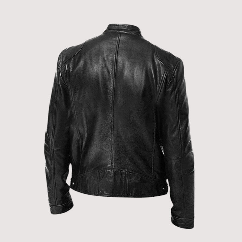 BRUNEL PARIS | VESTE EN CUIR HAUT DE GAMME ÉLÉGANTE POUR HOMME