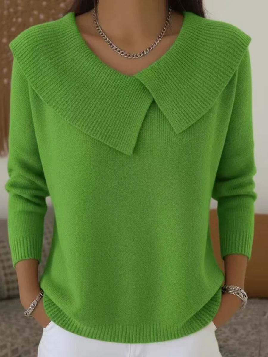 BRUNEL PARIS | PULL COL CLASSIQUE POUR FEMME