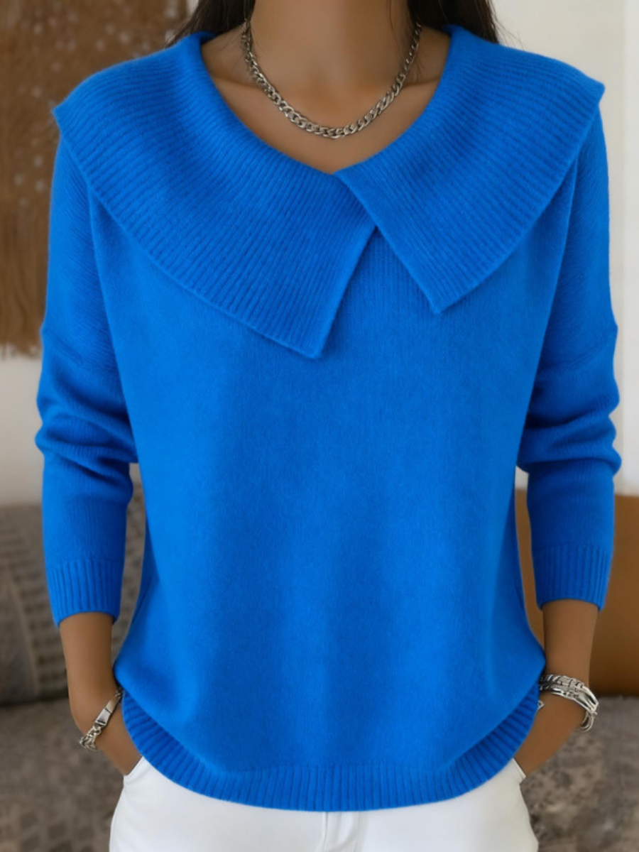BRUNEL PARIS | PULL COL CLASSIQUE POUR FEMME
