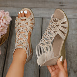 BRUNEL PARIS | SANDALE COMPENSÉE CHIC POUR FEMME