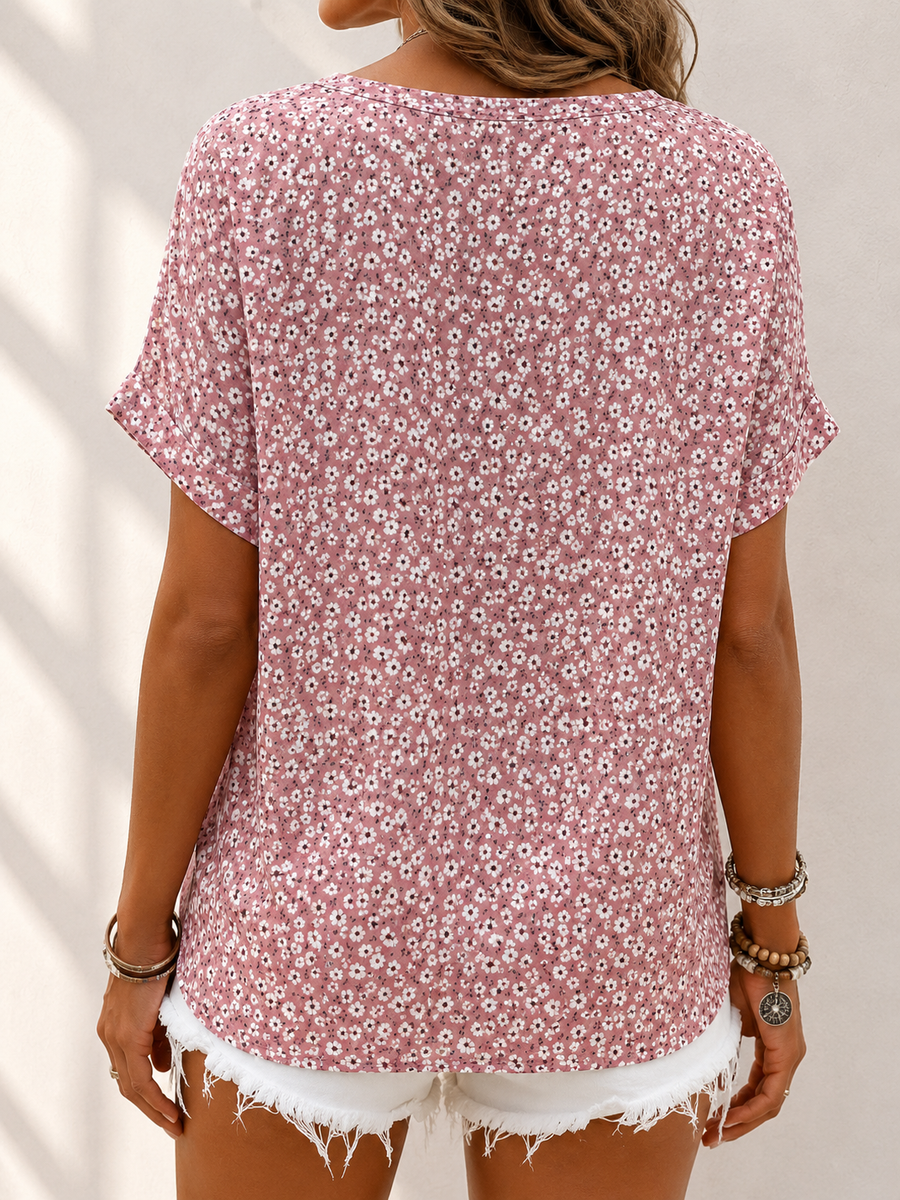 BRUNEL PARIS | BLOUSE FLORALE CHIC POUR FEMME