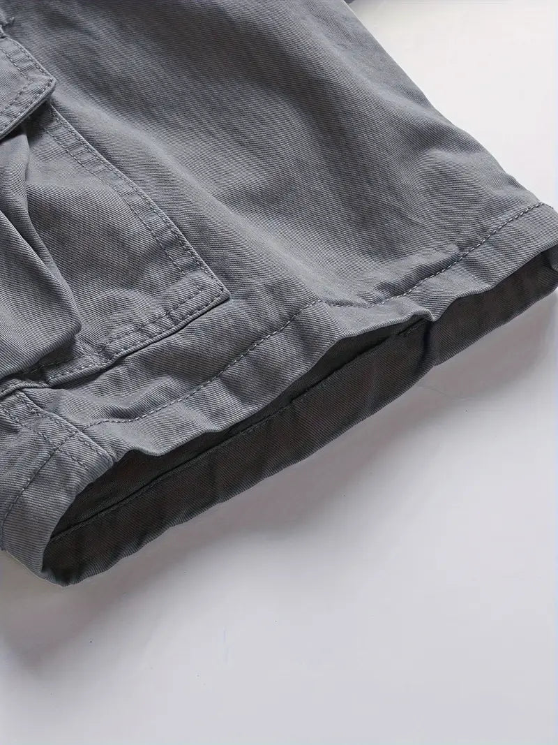 BRUNEL PARIS | Short Élégant à Poches Multiples