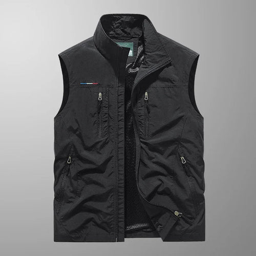 BRUNEL PARIS | Gilet de Charge Respirant avec Multiples Poches