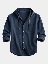 BRUNEL PARIS | CHEMISE DE LUXE AVEC CAPUCHE