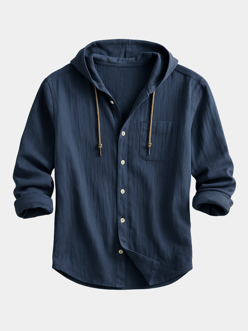 BRUNEL PARIS | CHEMISE DE LUXE AVEC CAPUCHE