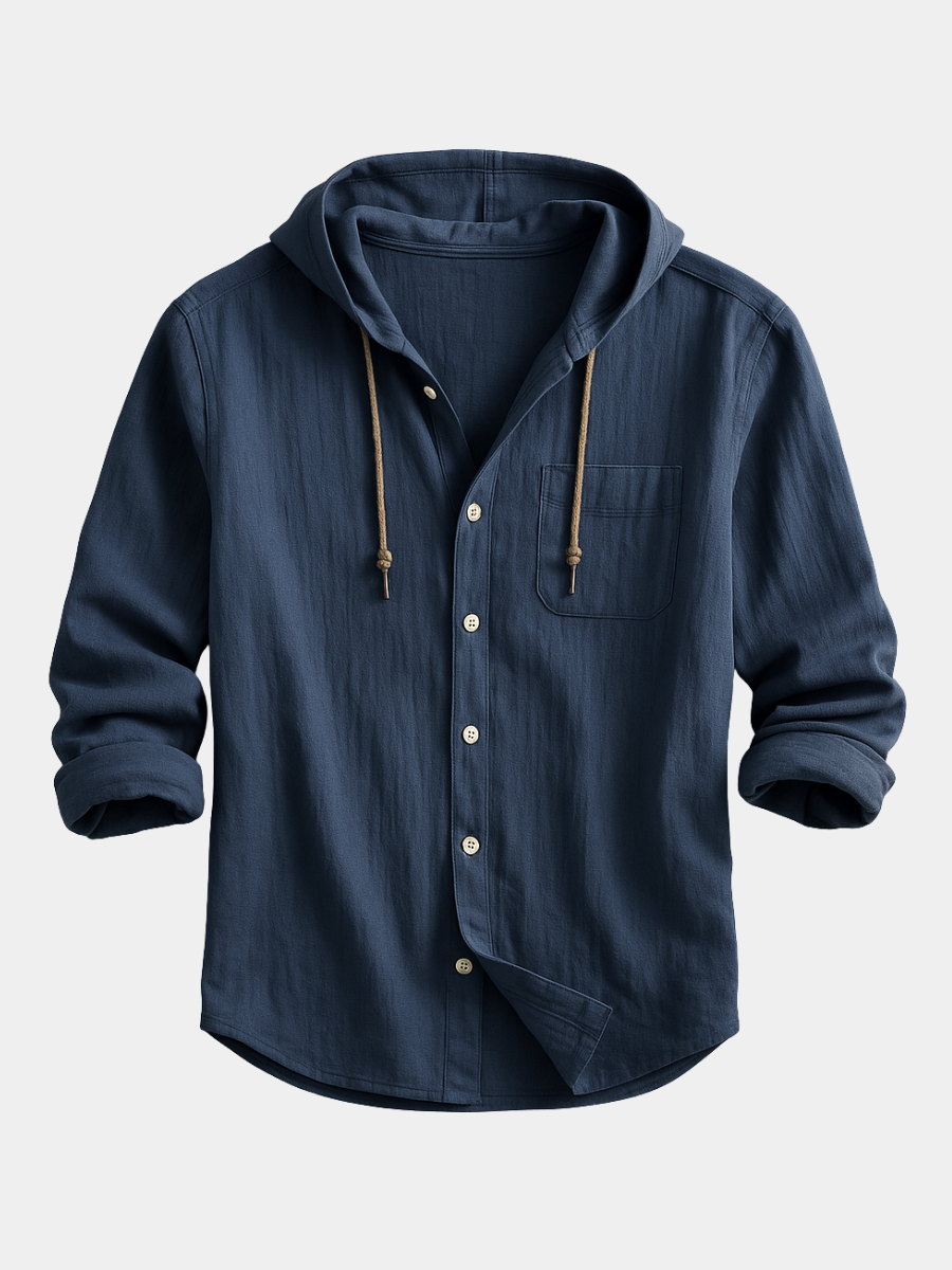BRUNEL PARIS | CHEMISE DE LUXE AVEC CAPUCHE