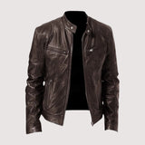 BRUNEL PARIS | VESTE EN CUIR HAUT DE GAMME ÉLÉGANTE POUR HOMME