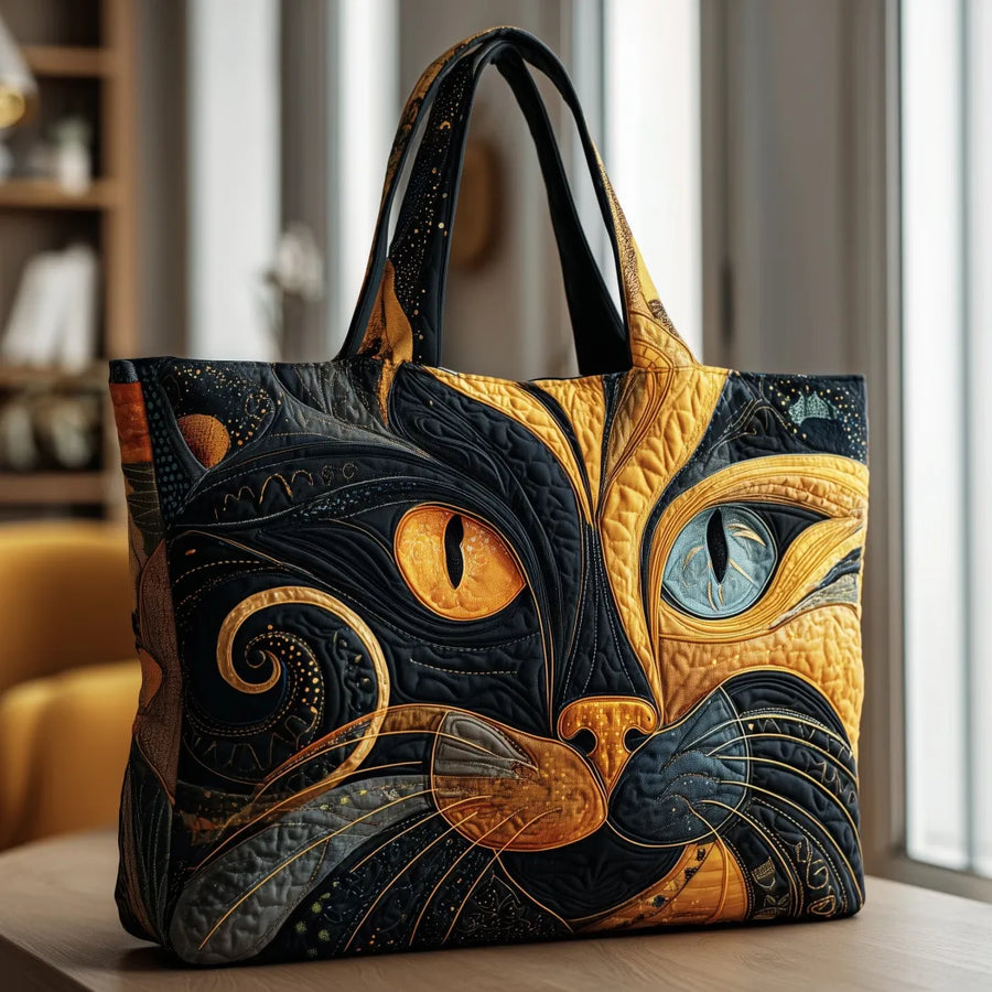 BRUNEL PARIS | Sac artisanal Chat Mystique