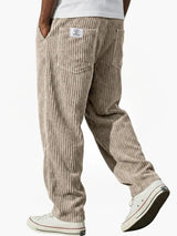 BRUNEL PARIS | Pantalon en velours côtelé à taille élastique pour homme