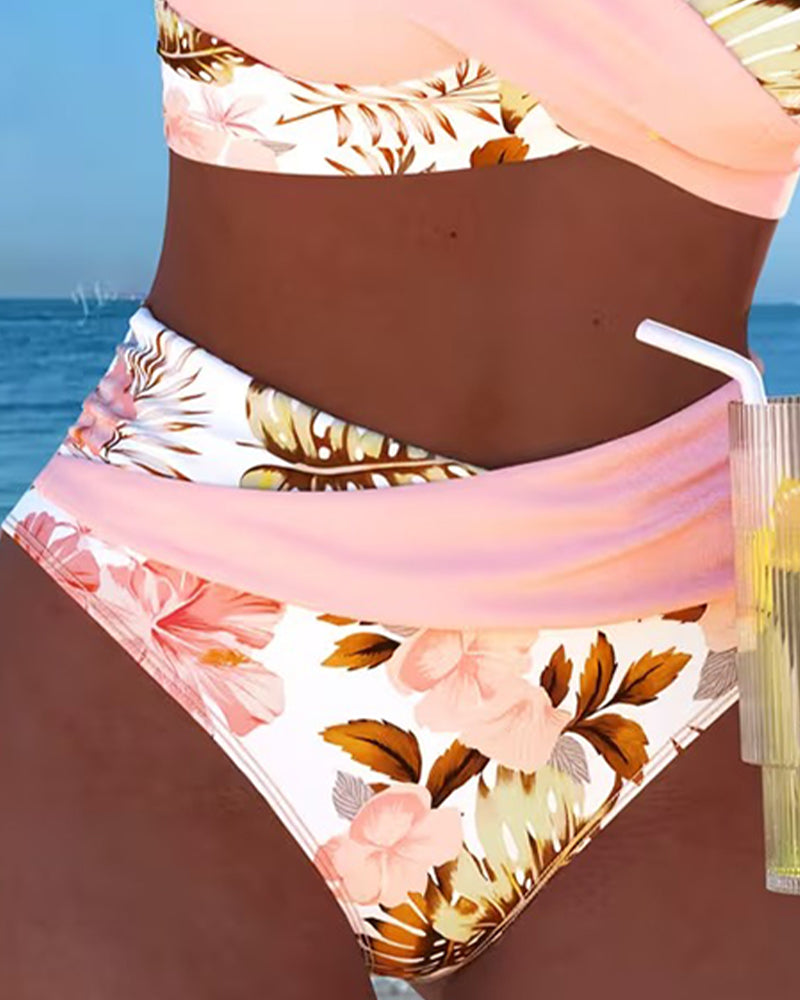 ENSEMBLE TANKINI IMPRIMÉ POUR FEMME
