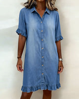 BRUNEL PARIS | Robe Quinn™ Douce Coupe Décontractée Légère Style Casual
