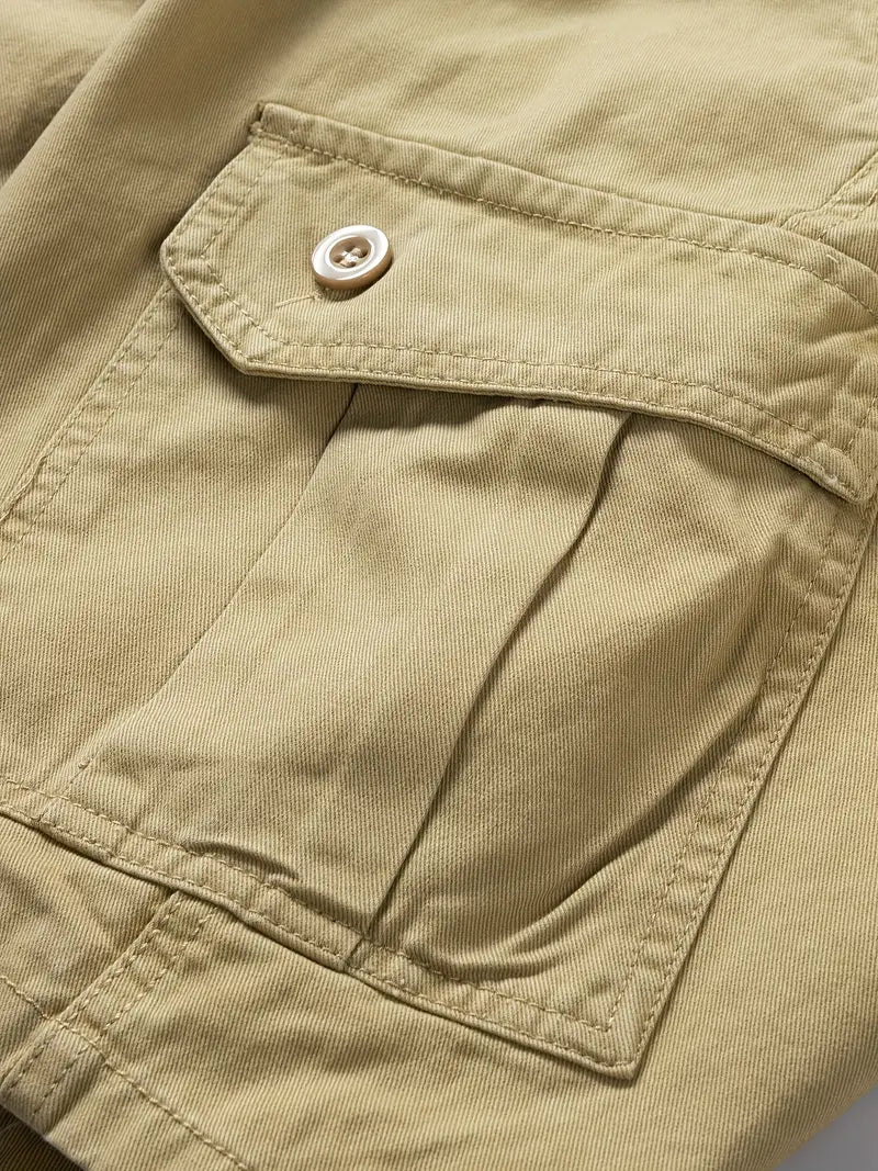 BRUNEL PARIS | Short Élégant à Poches Multiples
