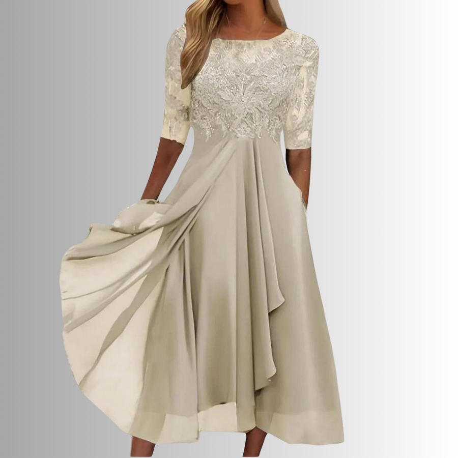 BRUNEL PARIS | Robe en dentelle élégante