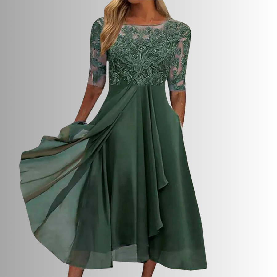 BRUNEL PARIS | Robe en dentelle élégante