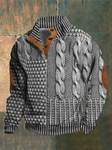 BRUNEL PARIS | PULLOVER CHAUD À MOTIF