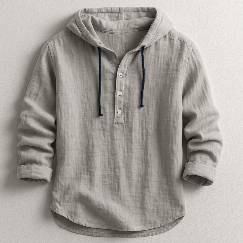 BRUNEL PARIS | CHEMISE DE LUXE AVEC CAPUCHE