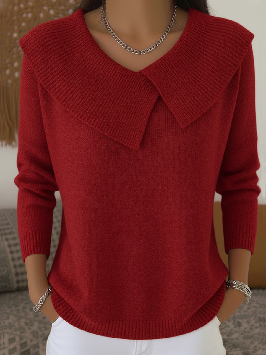 BRUNEL PARIS | PULL COL CLASSIQUE POUR FEMME