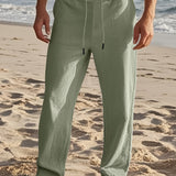 BRUNEL PARIS | PANTALON EN LIN POUR HOMMES