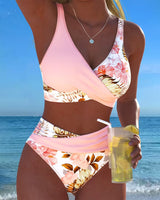 ENSEMBLE TANKINI IMPRIMÉ POUR FEMME