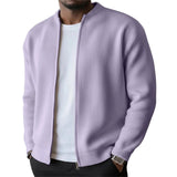 BRUNEL PARIS | Veste Zippée en Velours Côtelé pour Homme — Violet