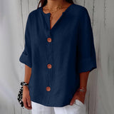 BRUNEL PARIS | CHEMISE À COL EN V POUR FEMMES