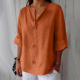 BRUNEL PARIS | CHEMISE À COL EN V POUR FEMMES