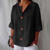 BRUNEL PARIS | CHEMISE À COL EN V POUR FEMMES