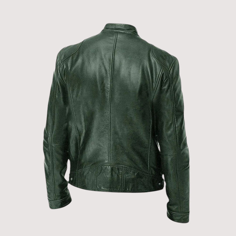 BRUNEL PARIS | VESTE EN CUIR HAUT DE GAMME ÉLÉGANTE POUR HOMME