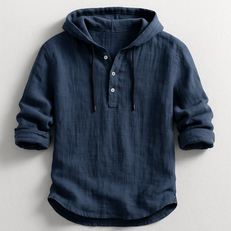 BRUNEL PARIS | CHEMISE DE LUXE AVEC CAPUCHE