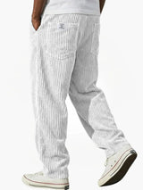 BRUNEL PARIS | Pantalon en velours côtelé à taille élastique pour homme