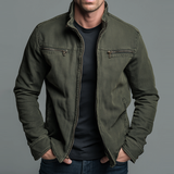 BRUNEL PARIS | Veste vintage en coton avec fermeture zippée